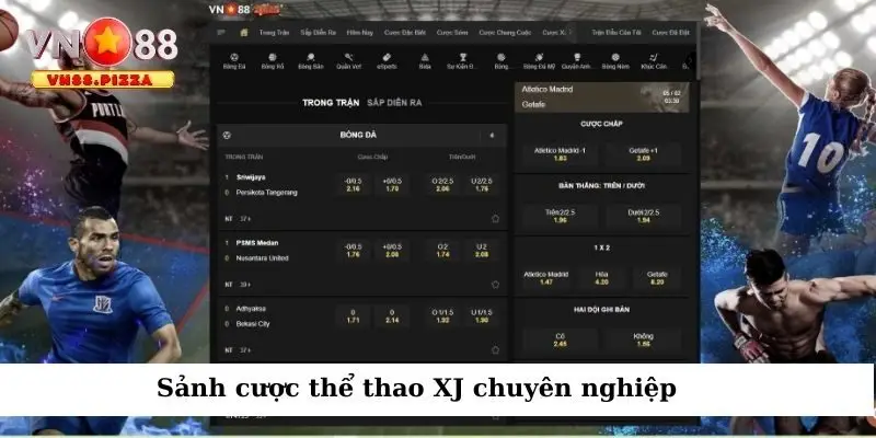 Đối tác thể thao XJ chuyên nghiệp