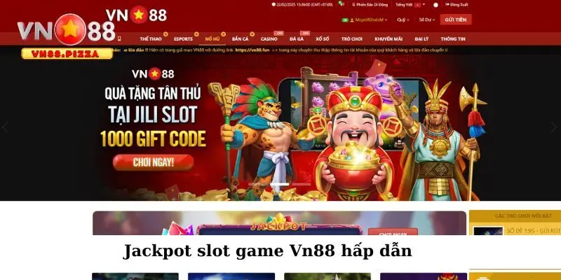 Nhận thưởng Jackpot từ game nổ hũ