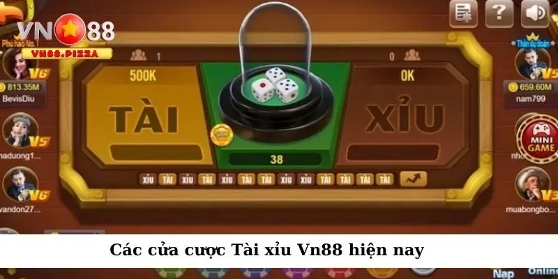 Tham khảo các cửa cược tại Vn88