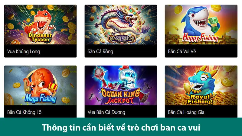 Thỏa sức chinh phục đại dương huyền ảo trong game bắn cá vui vẻ